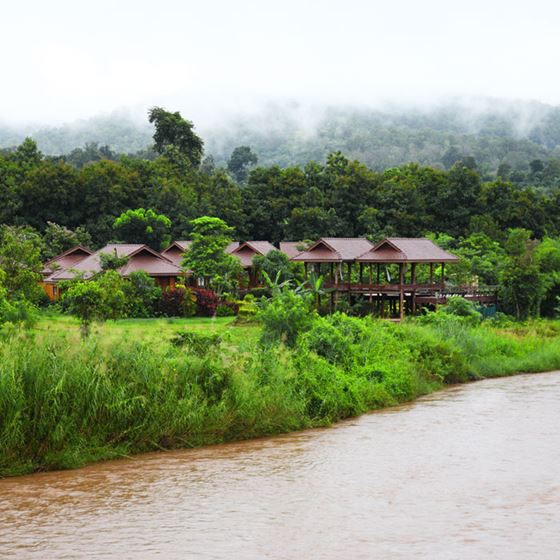 도착 - Baan Krating Pai Resort